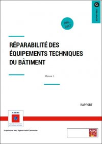 Etude ” Réparabilité des équipements techniques du bâtiment “