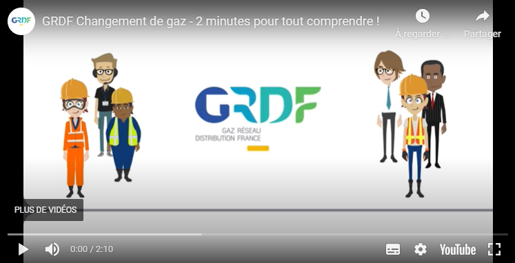 GRDF CHANGEMENT DE GAZ HAUTS DE FRANCE