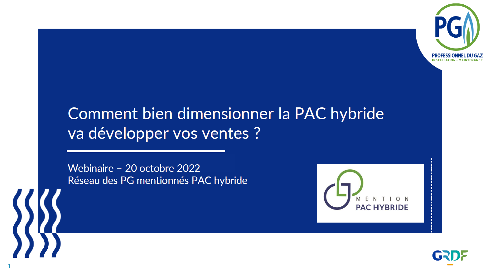 Bien dimensionner la PAC Hybride et développer les ventes – Wébinaire