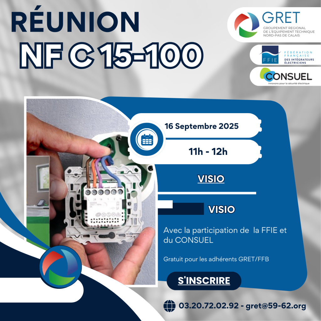 REUNION NF C 15 100 NORD PAS DE CALAIS